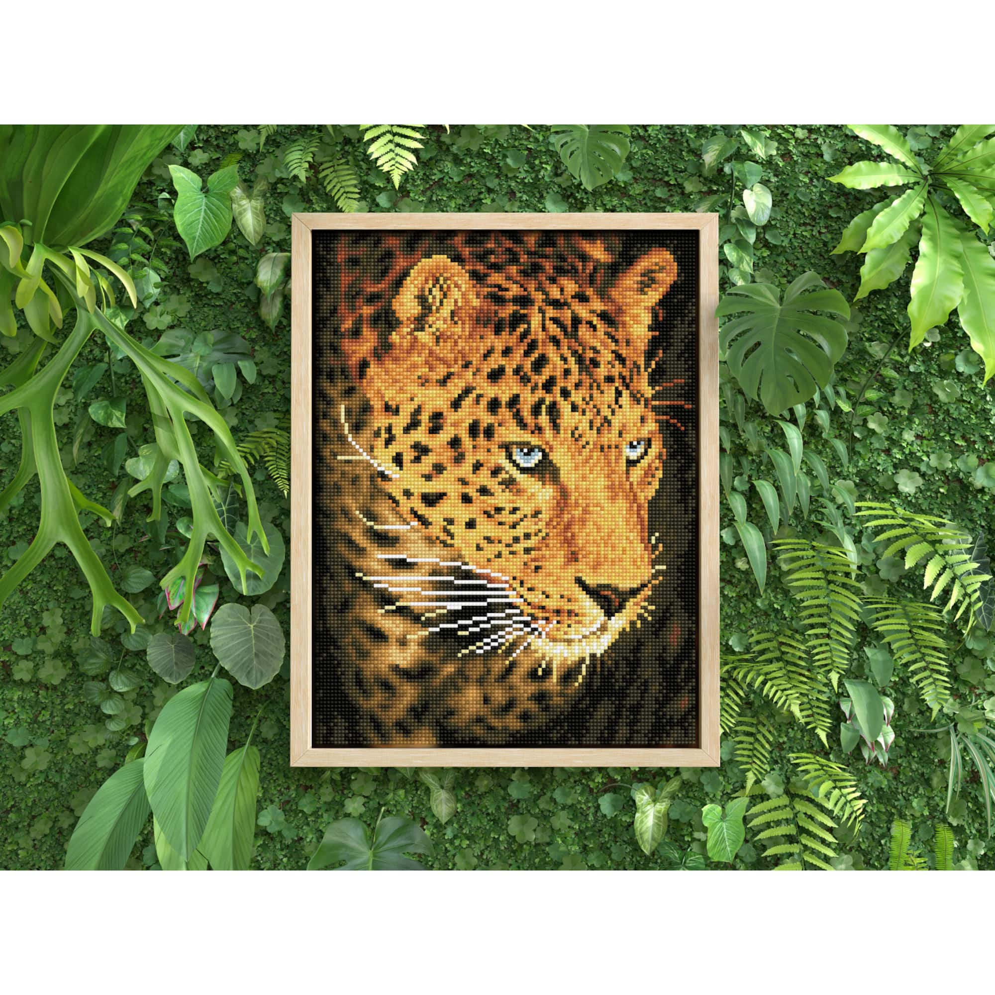 Diamond Dotz® Leopard Portrait Diamond Painting Kit